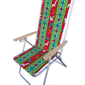 Silla de playa metalica